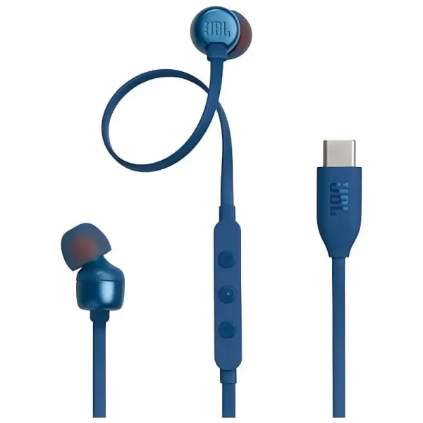 Auriculares Tune 310C USB - C c/ Microfone (Azul) - JBL