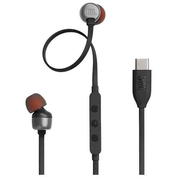 Auriculares Tune 310C USB - C c/ Microfone (Preto) - JBL