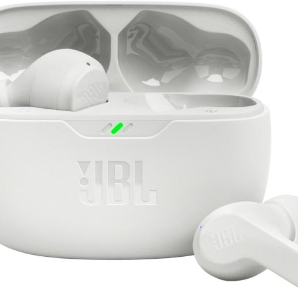 Auriculares Wave Beam True Wireless Stereo Bluetooth (Branco) - JBL