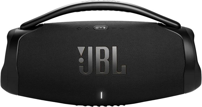 Coluna Portátil Boombox 3 Wi - Fi / Bluetooth (Preto) - JBL