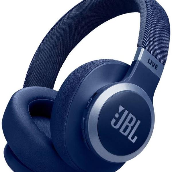 Auscultadores Bluetooth Live 770NC Noise Cancelling (Azul) - JBL