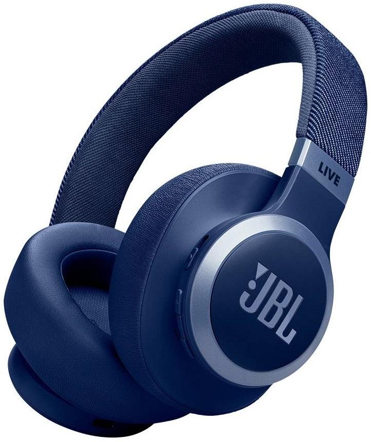 Auscultadores Bluetooth Live 770NC Noise Cancelling (Azul) - JBL