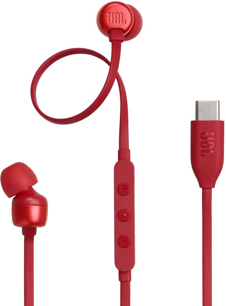 Auriculares Tune 310C USB - C c/ Microfone (Vermelho) - JBL