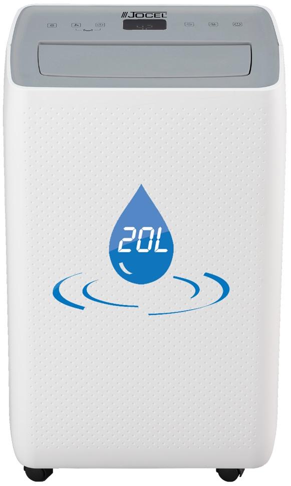 Desumidificador JDE002167 20L/Dia 420W Wi - Fi (Branco) - JOCEL