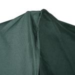 Capa para Móveis de Jardim Capa Protetora para Baloiços de Exterior com Zíper 205x124x164cm Verde