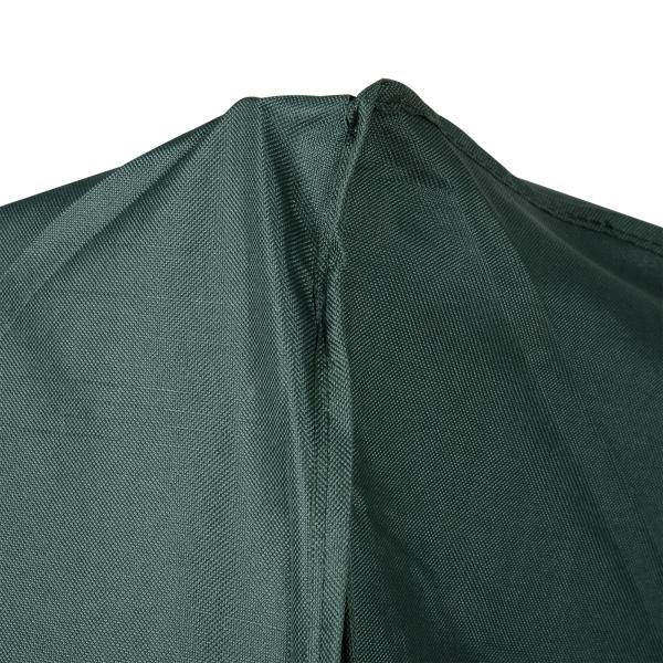 Capa para Móveis de Jardim Capa Protetora para Baloiços de Exterior com Zíper 205x124x164cm Verde