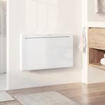 Aquecedor de Painel Inteligente 1500 W de Parede ou Independente com Temporizador Semanal, Branco