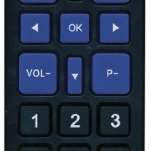 Comando Universal EASY READY 5 p/ TVs LCD SAMSUNG, LG, SONY, PHILIPS e PANASONIC - Jolly Line