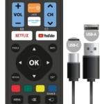 Comando Programável MADE FOR YOU 2:1 USB - C c/ Cabo (DUAL SYSTEM PROGRAMMING) - Jolly Line