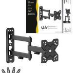 Suporte TV/LCD/LED/PLASMA 10~42 20Kg VESA 200x200 (2 Braços) - UNITRONIC