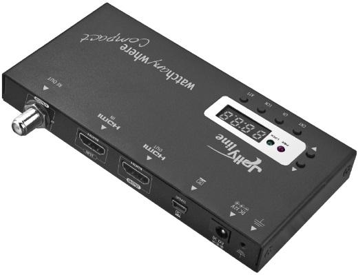 Modulador Digital 2x HDMI FULL HD 1080p c/ Display para DVB - T - Jolly Line