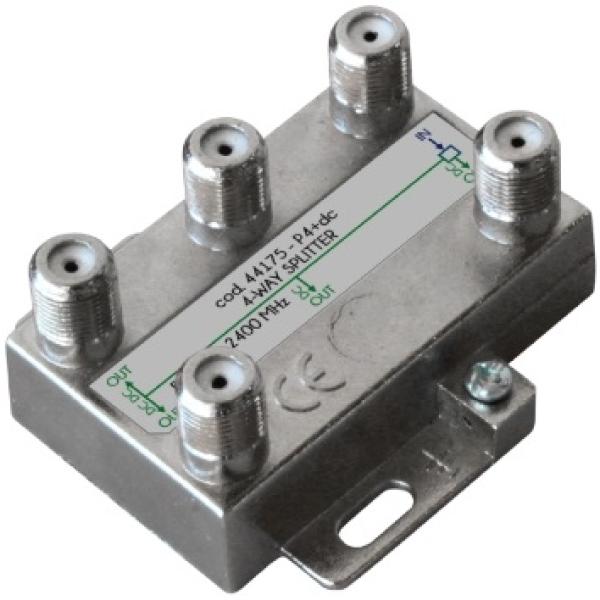 Repartidor Interior (5 - 2400MHz) 4 Saídas F - Jolly Line