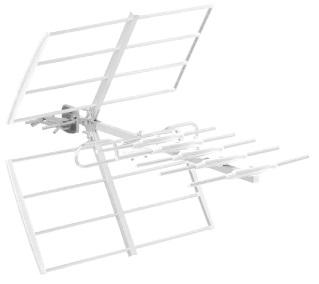 Antena TDT UHF 13dB (8 Elementos) c/ Filtro 5G - Jolly Line