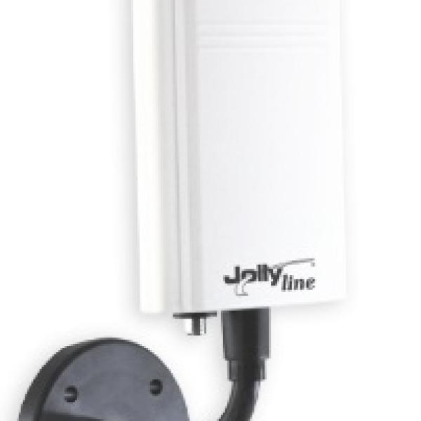 Antena TV Interior Amplificada VHF/UHF 15dB c/ Filtro LTE 5G - JollyLine