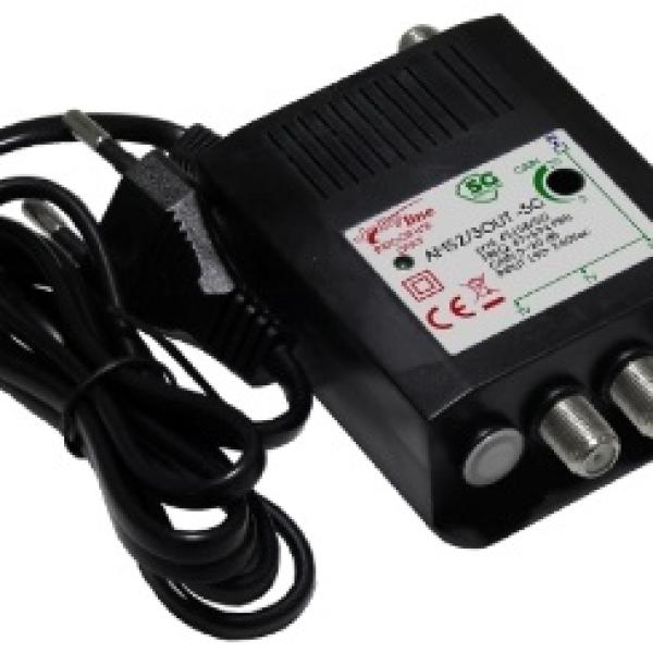 Amplificador Interior 3 Saídas UHF + VHF 20dB c/ Filtro 5G - JollyLine