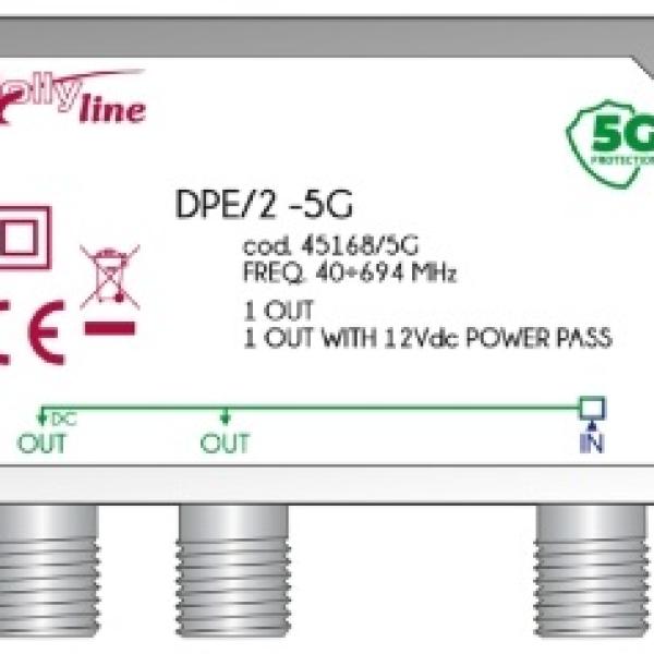 Spliter Repartidor 1 Entrada / 2 Saídas (40~694Mhz) - Jolly Line
