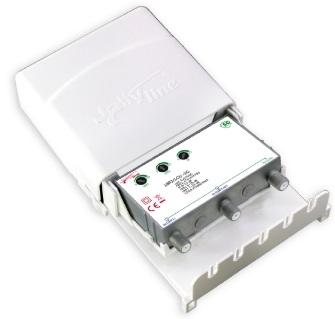 Amplificador de Mastro 2 Entradas / 1 Saída F c/ Filtro LTE 5G - JollyLine
