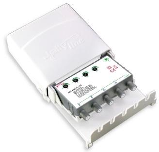 Amplificador de Mastro 4 Entradas / 1 Saída F c/ Filtro LTE 5G - JollyLine
