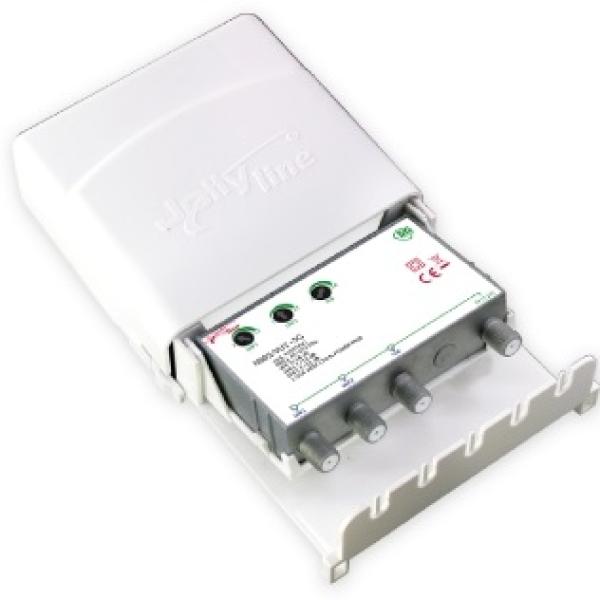 Amplificador de Mastro 3 Entradas / 1 Saída F c/ Filtro LTE 5G - JollyLine