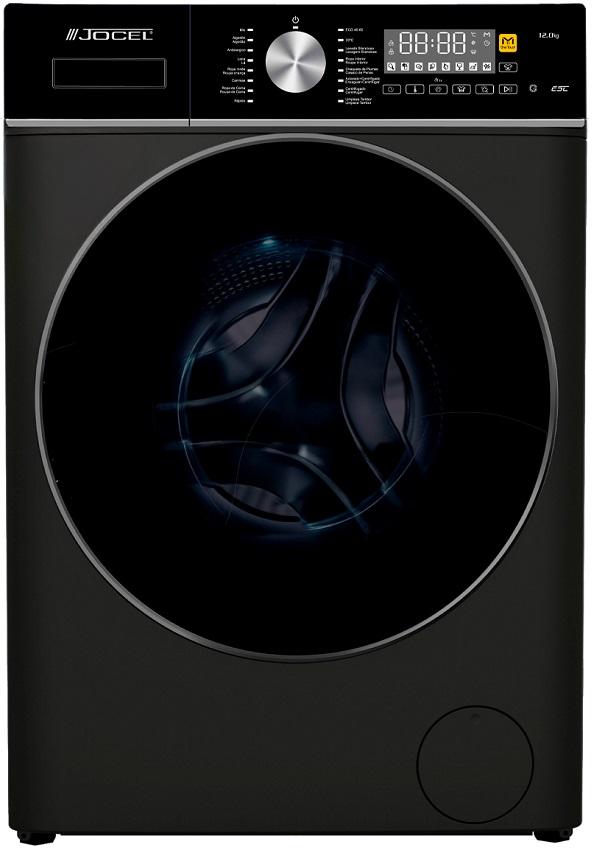 Máquina de Lavar Roupa JLR015006 12Kg 1400RPM (Look Inox Preto) - JOCEL