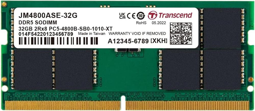 Memória RAM JetMemory 32GB (1x 32GB) DDR5 4800 MHz - TRANSCEND
