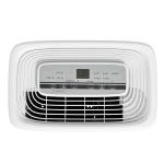 Desumidificador Elétrico 12L/Dia com 4 Modos 2 Velocidades Desligamento Automático Ecrã LED Temporizador 29x18x49 cm Branco