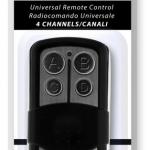 Comando Garagem 4 Canais 433,92Mhz - JollyLine