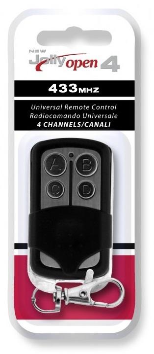 Comando Garagem 4 Canais 433,92Mhz - JollyLine
