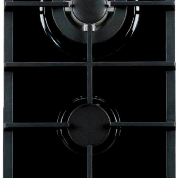 Placa 2 Bocas a Gás 300x520mm (Preto) - JOCEL