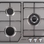 Placa 3 Bocas a Gás 580x500mm (Inox) - JOCEL