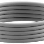 Tubo Liso Maleável ERM GRIS 16mm (metro)