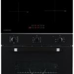 Pack Forno Elétrico 70L + Placa de Indução 4 Zonas (Preto) - JOCEL