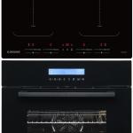 Pack Forno Elétrico 70L + Placa de Indução 4 Bocas (Preto) JPK4EI200389 - JOCEL