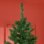 Árvore de Natal Artificial 210cm com 865 Ramos Ecológicos Decoração de Natal para Interiores Φ91x210cm Verde