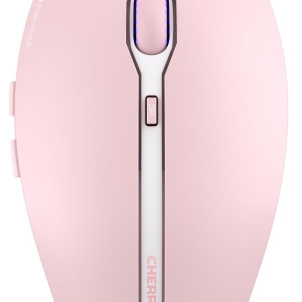 Rato Ótico Gentix BT Bluetooth 2000DPI (Rosa) - CHERRY