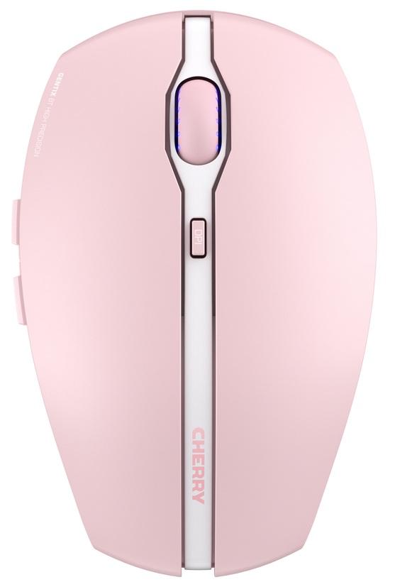 Rato Ótico Gentix BT Bluetooth 2000DPI (Rosa) - CHERRY