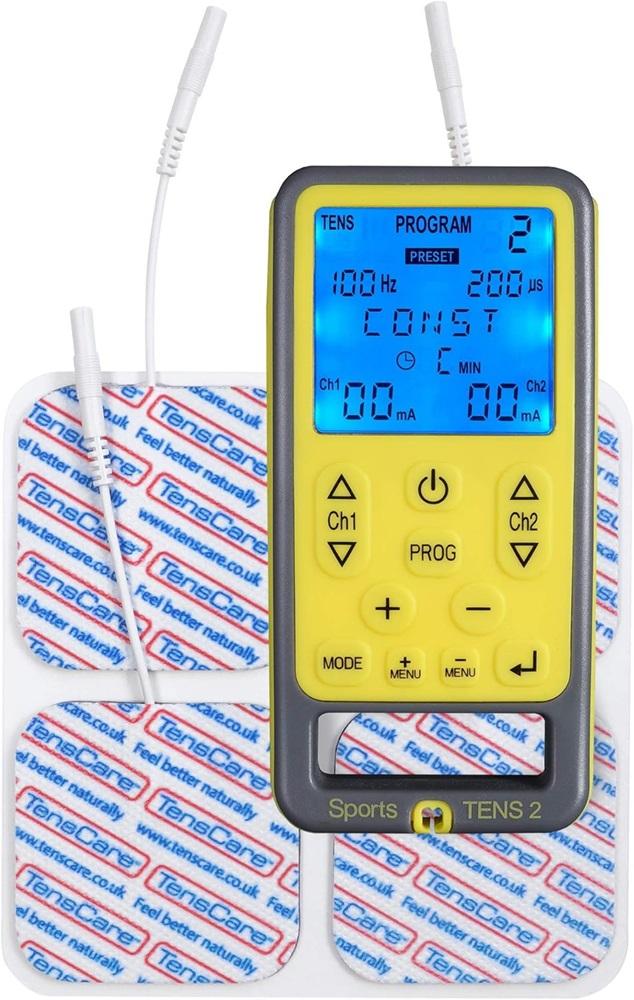 Eletroestimulador Muscular Sport Tens 2 (Cinzento/Amarelo) - TENSCARE