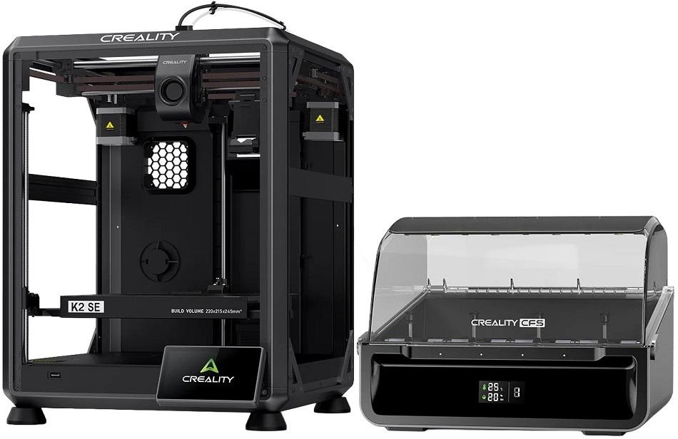 Impressora 3D K2 SE Combo (220 x 215 x 245 mm) - CREALITY