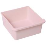 organizador de brinquedos Infantil para crianças acima de 3 anos com 3 Gavetas e Alças amplo espaço de armazenamento para Brinquedos Roupas Livros 37x37x56,5 cm Rosa