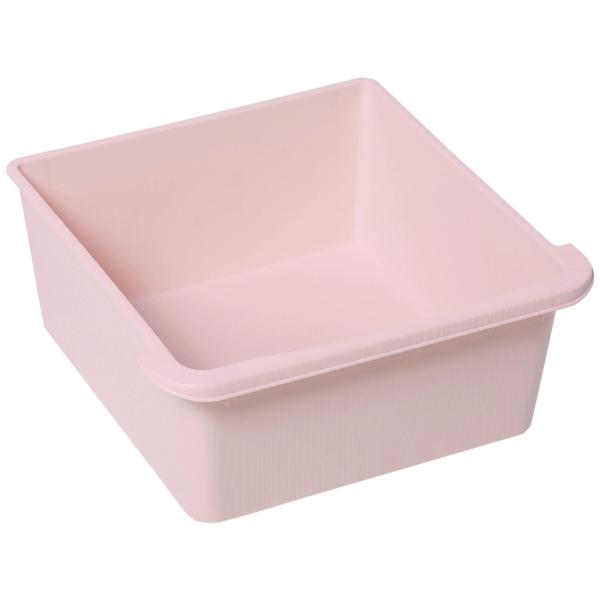 organizador de brinquedos Infantil para crianças acima de 3 anos com 3 Gavetas e Alças amplo espaço de armazenamento para Brinquedos Roupas Livros 37x37x56,5 cm Rosa