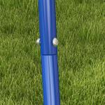 Baloiço 2 em 1 com 1 Assento para Crianças 1 Assento para Bebés e Cinto de Segurança 180x160x182 cm Laranja