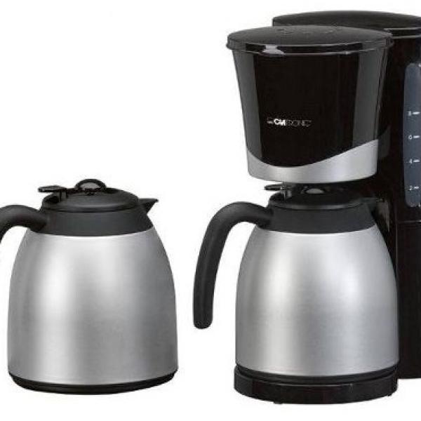 Máquina de Café de Filtro 870W (Preto/Inox) - CLATRONIC