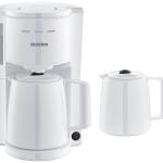Máquina de Café de Filtro KA 9309 c/ 2 Jarros (Branco) - SEVERIN