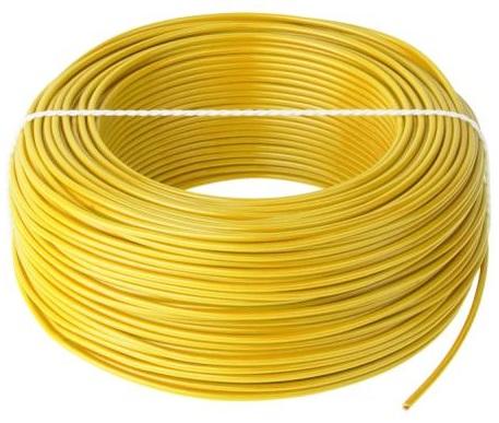 Bobine Fio Eléctrico Multifilar 1,5mm² Amarelo (100 mts)