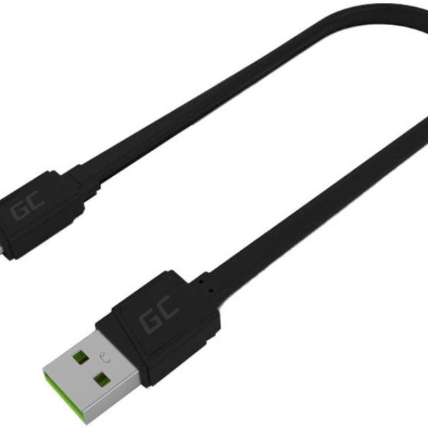 Cabo USB - A Macho - Cabo USB - C Macho (25cm) - GREEN CELL