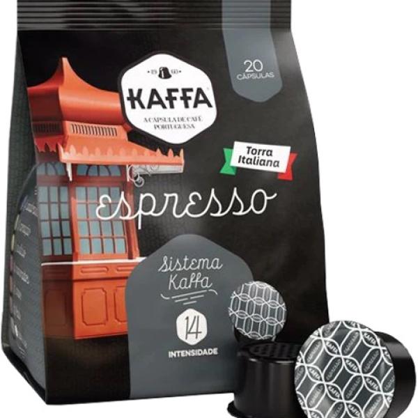 Emb. 20x Cápsulas Kaffa Espresso: Torra Italiana - Intensidade 14