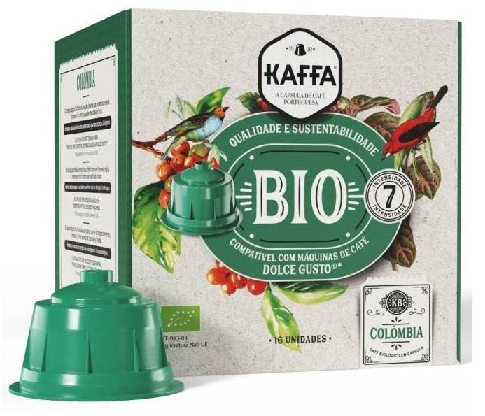 Pack 16x Cápsulas de Café Biológico Colômbia Dolce Gusto - KAFFA