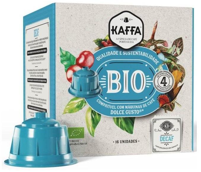 Pack 16x Cápsulas de Café Biológico Decaf Dolce Gusto - KAFFA