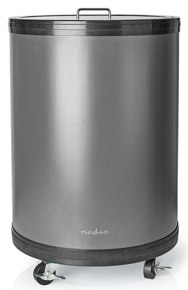 Frigobar de Festa Alumínio c/ Tampa Superior em Vidro (30L) - NEDIS