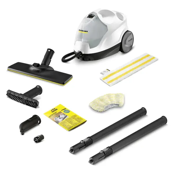 Máquina de Limpeza a Vapor SC 4 EasyFix 0.8L 2000W (Branco) - KARCHER